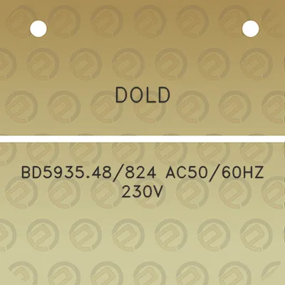 dold-bd593548824-ac5060hz-230v