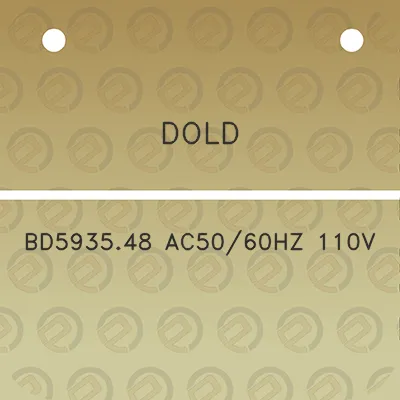 dold-bd593548-ac5060hz-110v