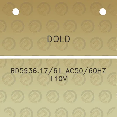 dold-bd59361761-ac5060hz-110v