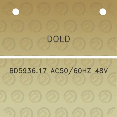 dold-bd593617-ac5060hz-48v