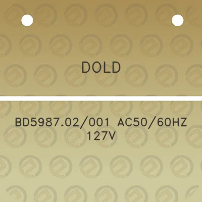 dold-bd598702001-ac5060hz-127v