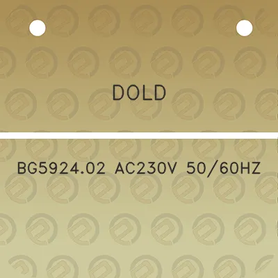 dold-bg592402-ac230v-5060hz