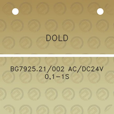 dold-bg792521002-acdc24v-01-1s