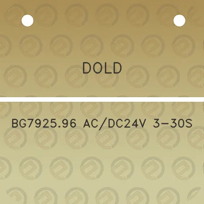 dold-bg792596-acdc24v-3-30s