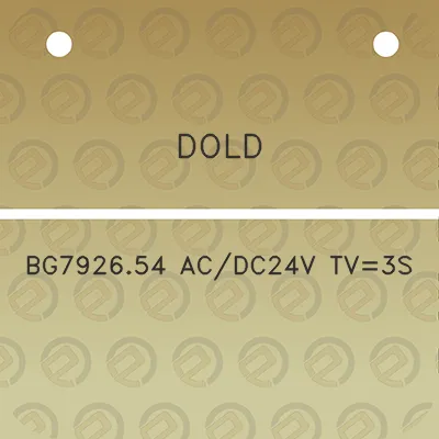 dold-bg792654-acdc24v-tv3s