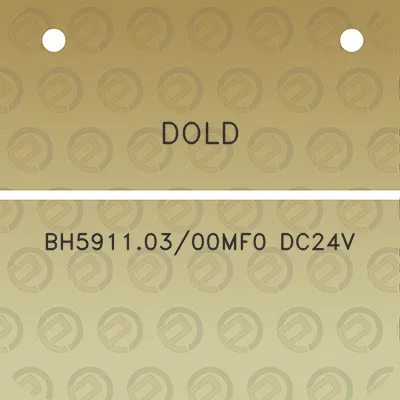 dold-bh59110300mf0-dc24v