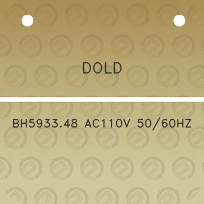 dold-bh593348-ac110v-5060hz