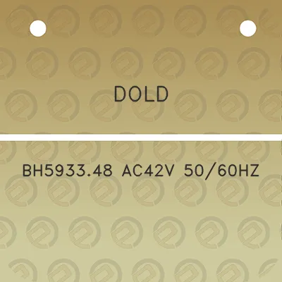 dold-bh593348-ac42v-5060hz