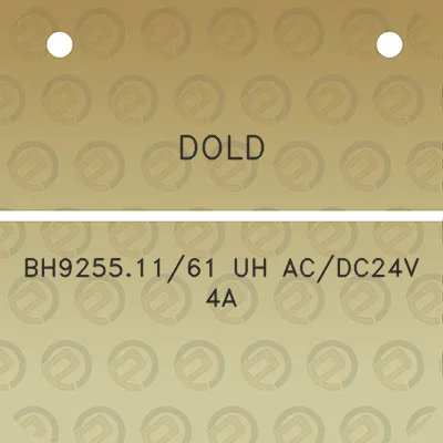 dold-bh92551161-uh-acdc24v-4a