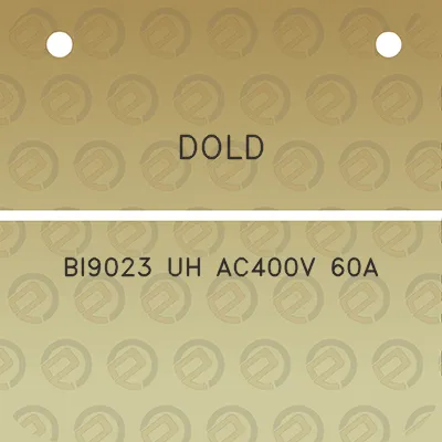 dold-bi9023-uh-ac400v-60a