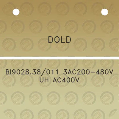 dold-bi902838011-3ac200-480v-uh-ac400v