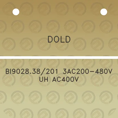 dold-bi902838201-3ac200-480v-uh-ac400v