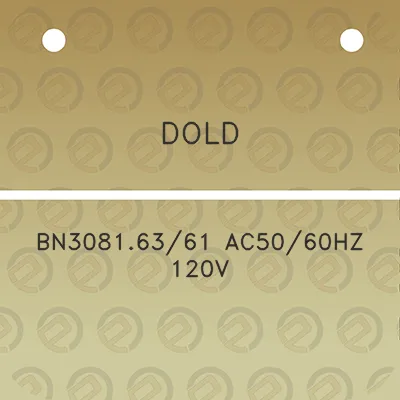 dold-bn30816361-ac5060hz-120v