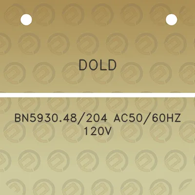 dold-bn593048204-ac5060hz-120v