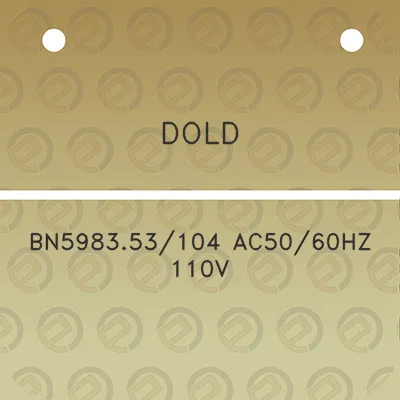 dold-bn598353104-ac5060hz-110v