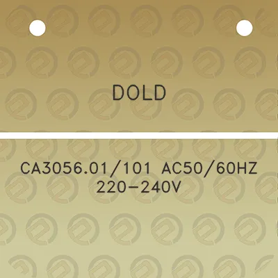 dold-ca305601101-ac5060hz-220-240v