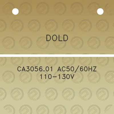 dold-ca305601-ac5060hz-110-130v