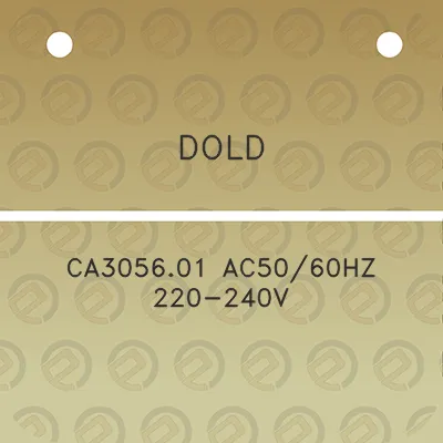 dold-ca305601-ac5060hz-220-240v