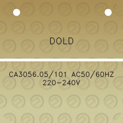 dold-ca305605101-ac5060hz-220-240v