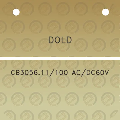 dold-cb305611100-acdc60v