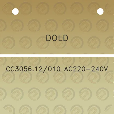 dold-cc305612010-ac220-240v