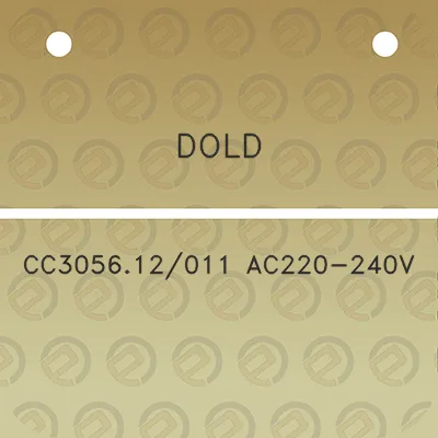 dold-cc305612011-ac220-240v