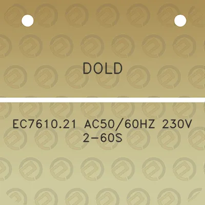 dold-ec761021-ac5060hz-230v-2-60s