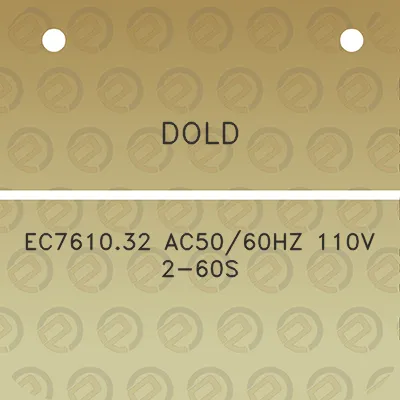 dold-ec761032-ac5060hz-110v-2-60s