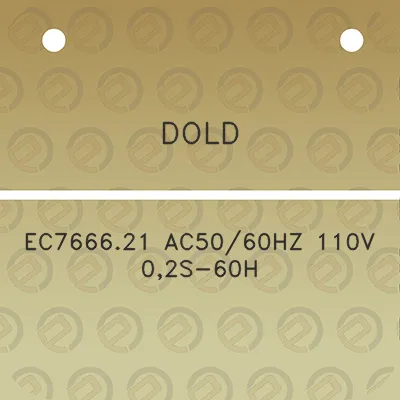 dold-ec766621-ac5060hz-110v-02s-60h