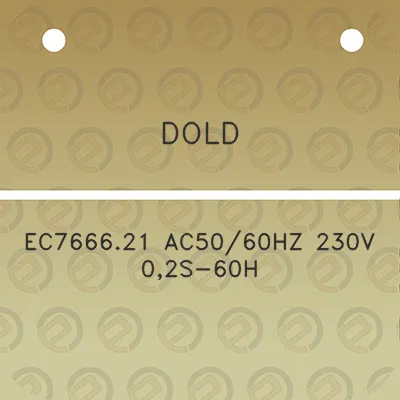 dold-ec766621-ac5060hz-230v-02s-60h