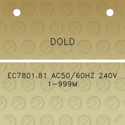 dold-ec780181-ac5060hz-240v-1-999m