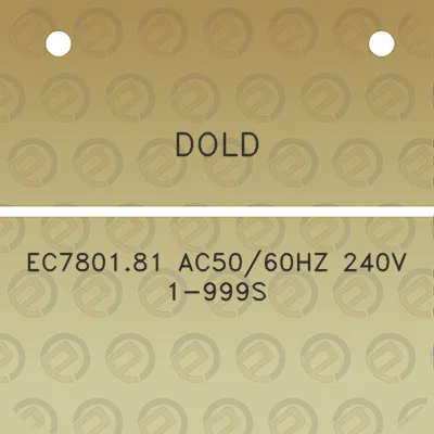 dold-ec780181-ac5060hz-240v-1-999s