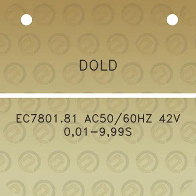 dold-ec780181-ac5060hz-42v-001-999s