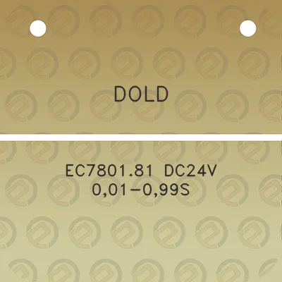 dold-ec780181-dc24v-001-099s