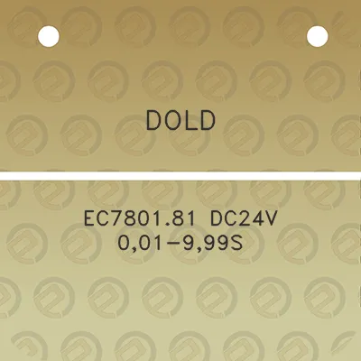 dold-ec780181-dc24v-001-999s