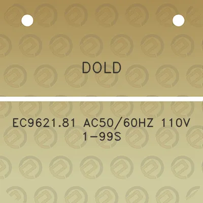 dold-ec962181-ac5060hz-110v-1-99s