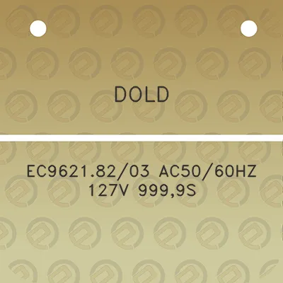 dold-ec96218203-ac5060hz-127v-9999s