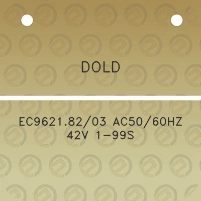 dold-ec96218203-ac5060hz-42v-1-99s