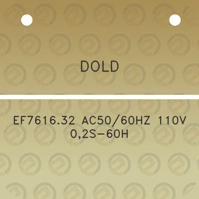 dold-ef761632-ac5060hz-110v-02s-60h