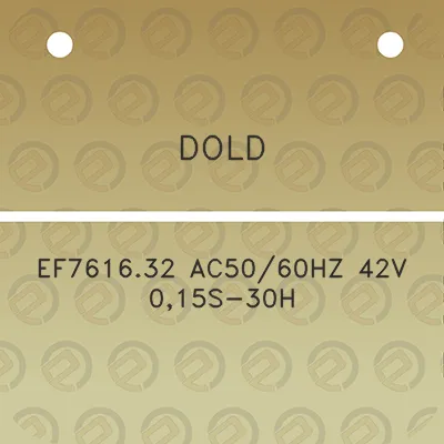 dold-ef761632-ac5060hz-42v-015s-30h