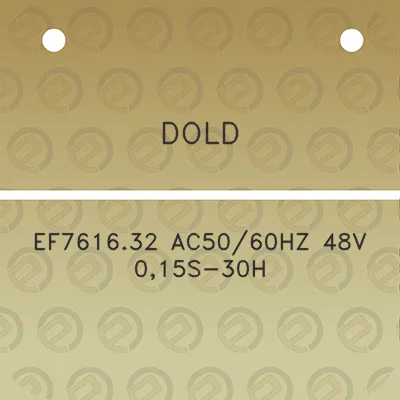 dold-ef761632-ac5060hz-48v-015s-30h