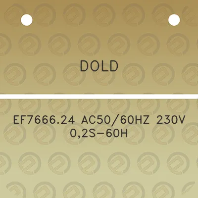 dold-ef766624-ac5060hz-230v-02s-60h