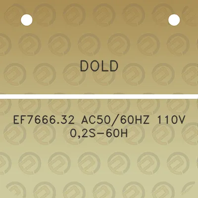 dold-ef766632-ac5060hz-110v-02s-60h