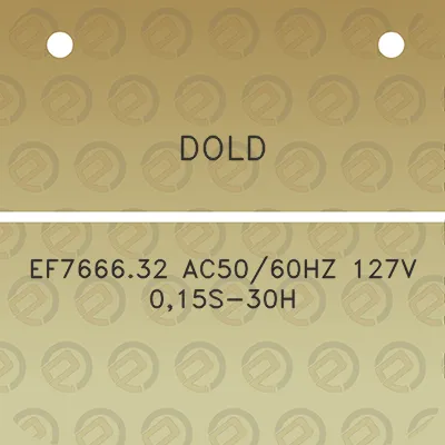 dold-ef766632-ac5060hz-127v-015s-30h