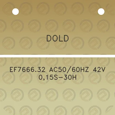 dold-ef766632-ac5060hz-42v-015s-30h