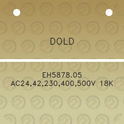 dold-eh587805-ac2442230400500v-18k