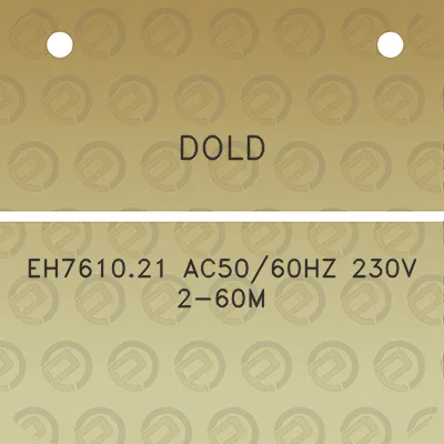 dold-eh761021-ac5060hz-230v-2-60m