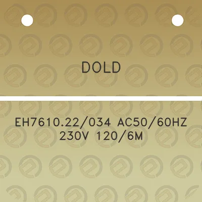 dold-eh761022034-ac5060hz-230v-1206m