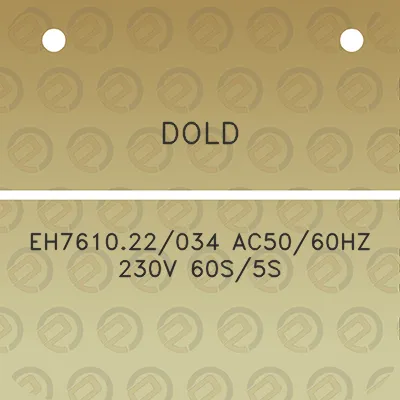 dold-eh761022034-ac5060hz-230v-60s5s