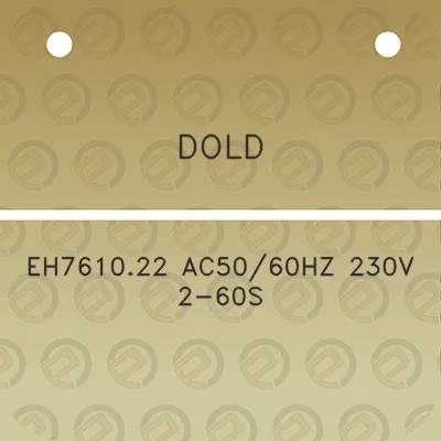 dold-eh761022-ac5060hz-230v-2-60s